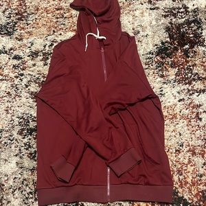 Burgundy jacket